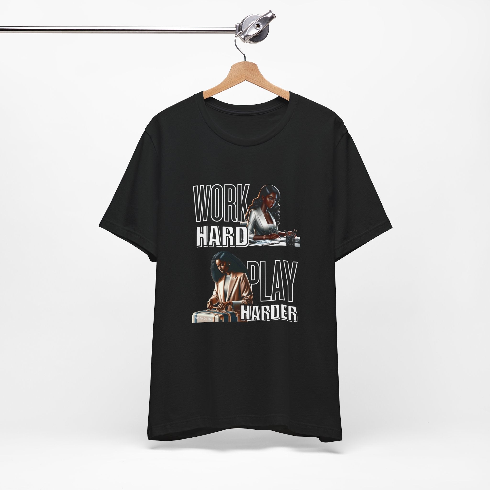 Work Hard Play Harder Short Sleeve Tee